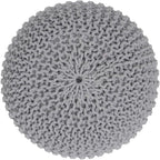 REDEARTH · Round Boho Pouf Ottoman - Image 5