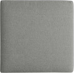 Modway Tahoe Aluminum Ottoman Gray - Image 5