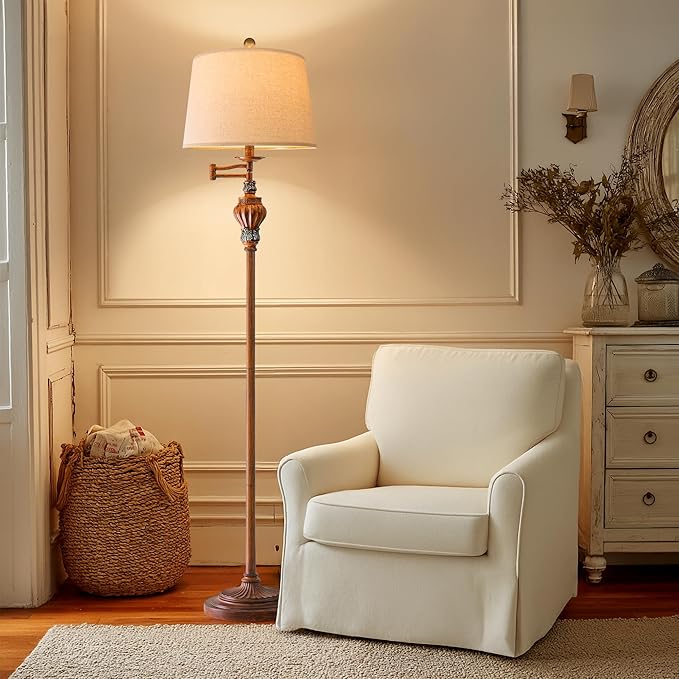G-SAFAVA 61" Vintage Floor Lamp - Image 2