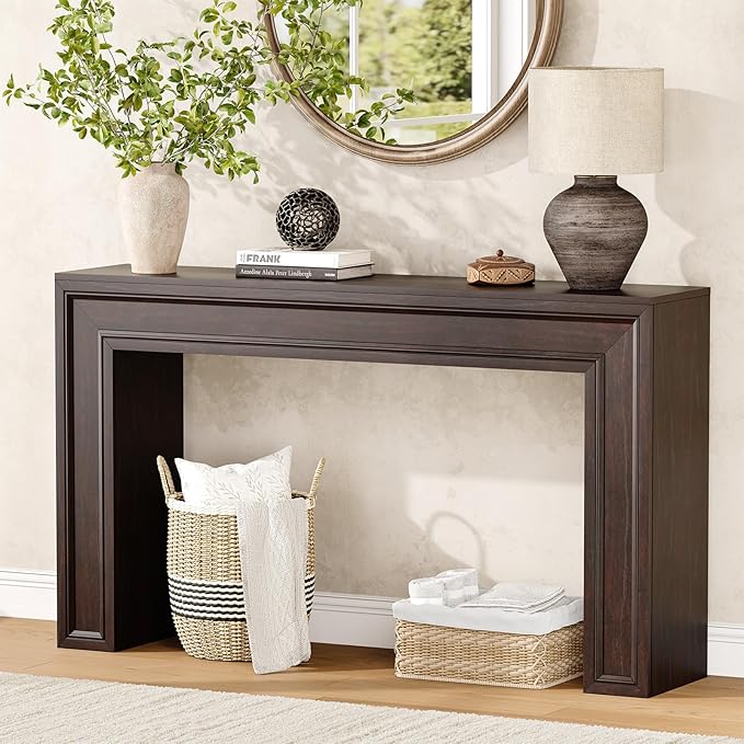 Rresyet 55 Inch Long Console Table, Sofa Table Behind Couch, Entryway Table by ReinventingtheGoodinLife