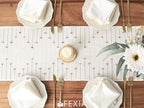 FEXIA Boho Table Runner with Tassels 90 Inches Long - Image 6