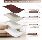 KING MOUNTAIN Leather Repair Patch, 2 Packs 9 x 11 Inches self Adhesive Leather - Image 3