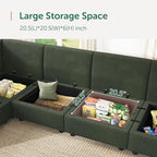 HONBAY Modular Sectional Sofa Couch - Image 6