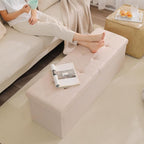 45.3 Inches Ottoman Bench With 166L Storage Space - Image 6