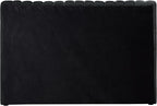 Meridian Furniture NicoBlack-T Nico Collection Modern | Contemporary Velvet - Image 7
