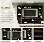 Merax Minimalist Entertainment Wall Unit Set - Image 2