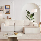 Weture 108” Modular Sectional Sofa, Cloud Sectional Couch - Image 2