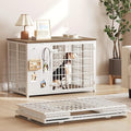 YATINEY Foldable Dog Crate Furniture, Dog Crate by Yatiney