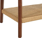 Alaterre Furniture Calais 48 Inch Rectangular Solid Wood Coffee Table - Image 11
