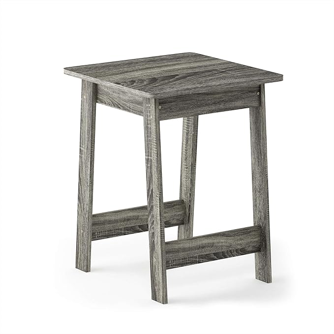 Furinno Beginning End Table, French Oak Grey - Image 9