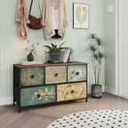 Tohomeor Dresser with Drawers for Bedroom Chest of Drawers Fabric Dresser for - Image 2