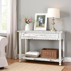 Alaterre Furniture Rustic Country Cottage Console Table - Image 6