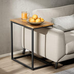 Pipishell C Shaped End Table 27 inches High, Side Table - Image 2