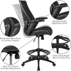 Flash Furniture Kale High-Back Ergonomic Mesh Office Chair - Image 4