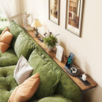 Kitstorack 102.3" Extra Long Behind Couch Table, Adjustable Height Narrow - Image 2