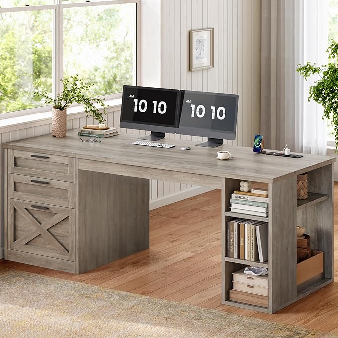 SEDETA 55.1" Executive Computer Desk by SEDETA