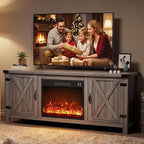 YESHOMY Fireplace TV Stand - Image 2