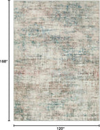 10x14 Area Rugs Washable Rug: Modern Abstract Living Room Rug Soft Anti-Skid - Image 2