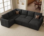 Belffin Modular Sectional Sleeper Sofa by Belffin