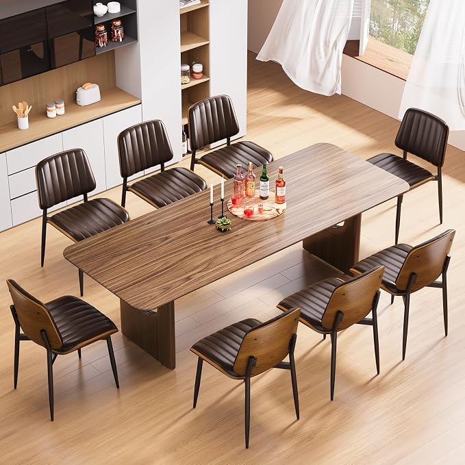 YaFiti Dining Chairs Set of 6, Mid Century Modern Dining Room Kitchen Chairs - Image 8