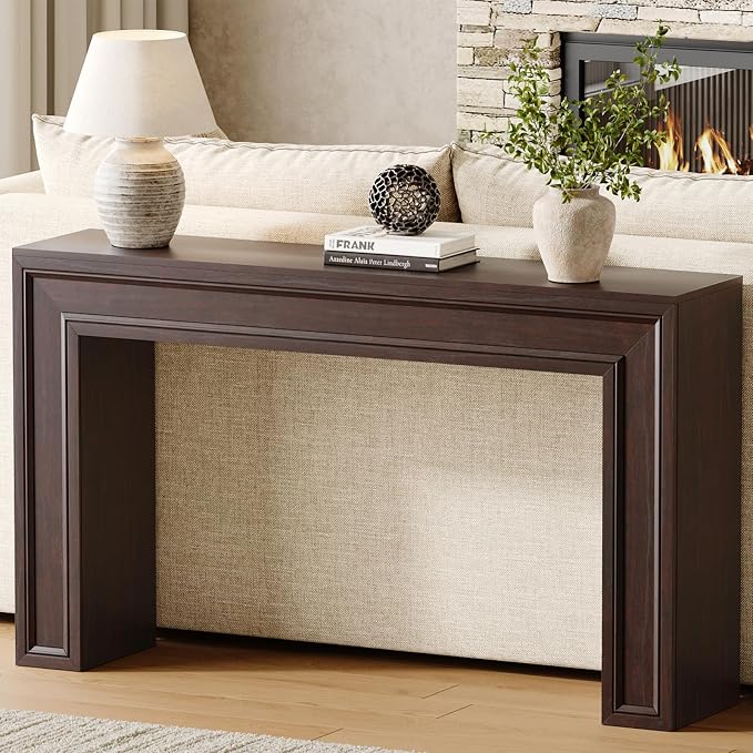 Rresyet 55 Inch Long Console Table, Sofa Table Behind Couch, Entryway Table - Image 5