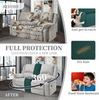 100% Waterproof Sectional Recliner Couch Covers - Image 5