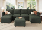 HONBAY Modular Sofa U Shaped Sectional Couch by HONBAY