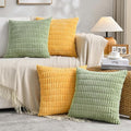 Fancy Homi 4 Packs Decorative Throw Pillow Covers by Fancy+Homi