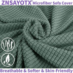 ZNSAYOTX Super Stretch Chair Slipcover Universal Sofa Chair Covers - Image 8