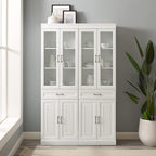 Crosley Furniture Stanton 2-Piece Glass Door Kitchen Storage Pantry Cabinet - Image 7