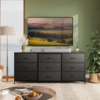 WLIVE 63''W Dresser for Bedroom, 75 inch TV, Wide Chest of Drawers - Image 8
