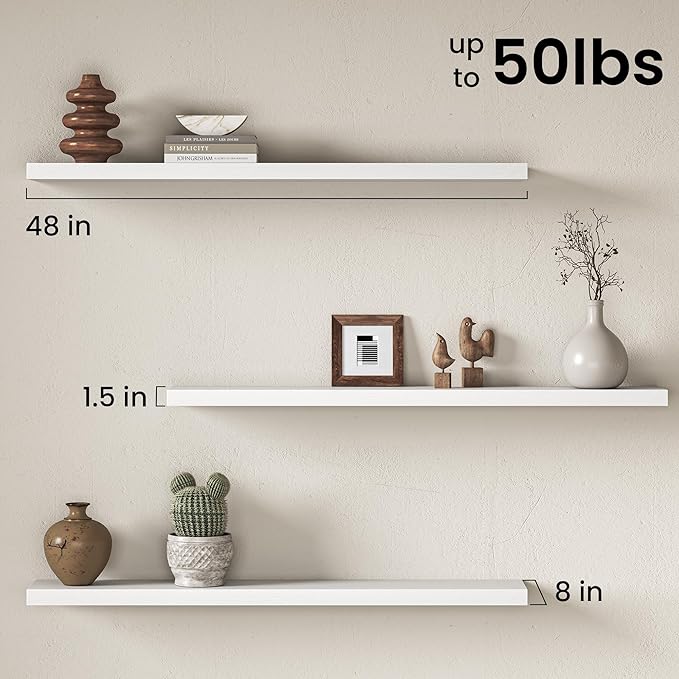 Fun Memories 48Inch Floating Shelves - Image 3
