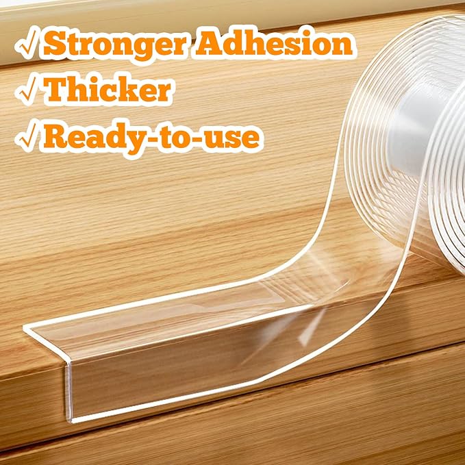 1.18 in x 13.12 FT, Self Adhesive Protective Bumper Guards - Image 7