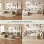 mopio Oversized Modular Sectional Sofa - Image 4