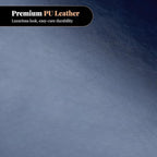 LEVNARY Chesterfield Sofa, 3 Seater Tufted Couch - Image 3
