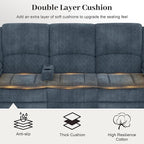 Yolsali Recliner Sofa, 3 Seater Manual Reclining Sofa - Image 5