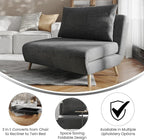 Flash Furniture Shaw Tri-Fold Convertible Sleeper Chair - Image 4