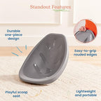 ECR4Kids Plastic Leaf Scoop Floor Rocker Seat, Classroom Furniture - Image 5