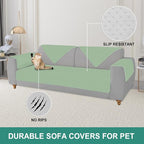 Foxdecor Couch Arm Cover Sofa Armrest Cover Armchair Covers, Anti-Slip Couch - Image 5