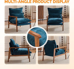 VINGLI Mid-Century Modern Cloud Accent Armchair - Image 3