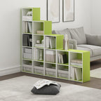 Furinno PASIR Book Shelf, 5-Tier Modern Bookshelf, Open Shelves Bookcase 9 x 12 - Image 2