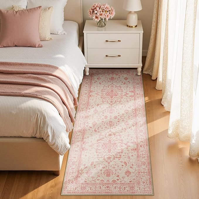 RELEANY Area Rugs 2'x6' Runner Rug Non Slip Washable - Image 3