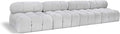 Meridian Furniture 611Grey-S136B Ames Collection Modern | Contemporary Modular by MeridianFurniture