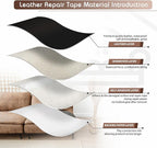 KING MOUNTAIN Leather Repair Patch, 16 x 60 Inches self Adhesive Leather Repair - Image 3