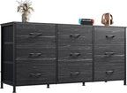 WLIVE 47''W Dresser for Bedroom, 55 inch TV, Wide Chest of Drawers by WLIVE