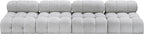 Meridian Furniture 611Grey-S136B Ames Collection Modern | Contemporary Modular - Image 5