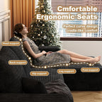 108" Sectional Couches for Living Room Cloud Couch Sofa - Image 5