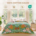 LUTBM Boho Throw Blanket for Couch Sofa Chair Summer Cotton Blankets for - Image 2