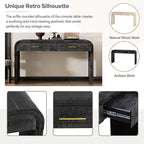 59'' Retro Console Table Sofa Table Entryway Table - Image 8
