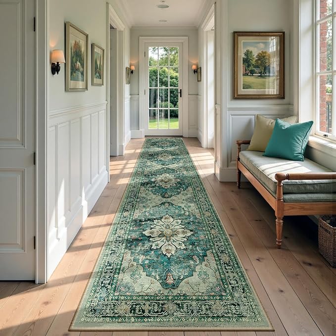 RELEANY Area Rugs 2'x9' Runner Rug Non Slip Washable by RELEANY